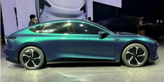 Ön satış Geely&Baidu Ortak Markası Jiyue07 200kw/271P.s motor gücü ile saf elektrikli araç 2WD tahrik sistemi 4 kapılı/5koltuklu