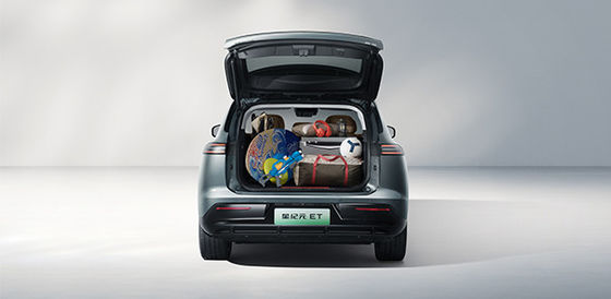 En yeni EV arabası REEV EXEED ET 200 Plus Maksimum gücü 195kw & 324N.m Döner 7.8sec 0-100km/h hızlandırma elektrikli araç