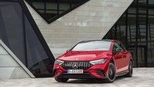 Sıcak satış elektrikli araç Mercedes-Benz EQE AMG 43 4MATIC 90.6kwh pil 350kw/476P.s motor gücü ile 450km menzil