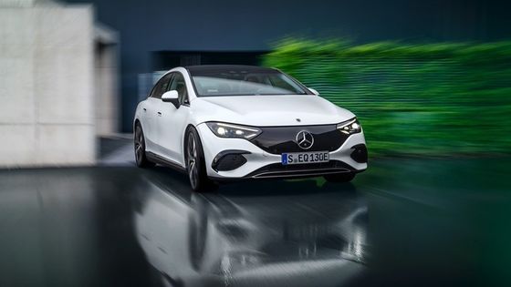 Yeni EV SUV 609km uzun menzilli elektrikli araç Mercedes-Benz EQE 500 w350kw/408P.s motor gücü 5.1s ivme 0-100km/h