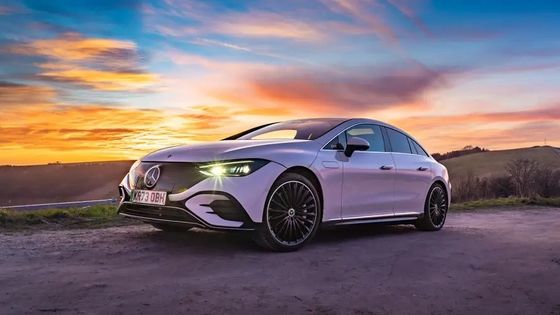 En çekici değerli elektrikli araç Mercedes-Benz EQE 300 Sedan 525km aralığı 180kw/245P.s güç w 210kmh en yüksek hız