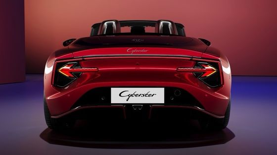 MG Cyberster Trophy tüm elektrikli spor arabası Sağlıklı 335 b.h. ve 350 lb Ft Tork, 77kwh pil altında 336 mil menzil