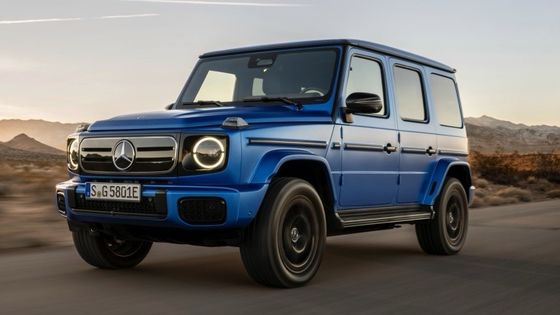 2025 Mercedes-Benz G580 EQ Teknolojisiyle Gee Whiz 116kwh Pil 180km/h En yüksek hız