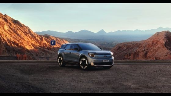 Tam elektrikli Crossover Ford Explorer AWD 532km WLTP 250kw/340P.s motor gücü ve maksimum hız 180km/h ile yola çıkmaya hazır.