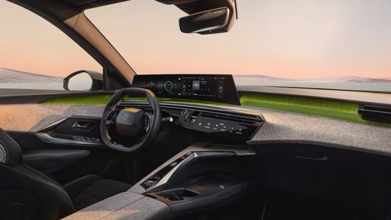 Ön satış 2024 Peugeot E-5008 SUV 500km menzile sahip 326 beygir gücü (240 KW) Çift motorlu AWD Saf elektrikli araç