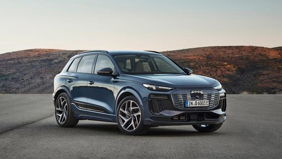 Süper hızlı 270kw şarj ve Audi Q6e-tron'da cömert ekipmanla 285kw güçte saf elektrikli araç