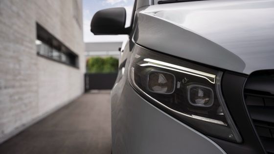 9 Koltuklu EV Mercedes-Benz EVito Tourer Long 201 BHP elektrikli motor ve 90kWh kullanılabilir pil ile