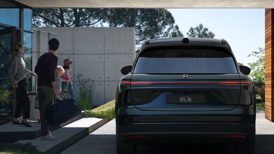 Yeni Enerji Araçları 2024 Nio EL8 Weilai Elektrikli Araçlar 75kwh pil 480kw ((653Ps) motor gücü 390km WLTP Menzil ev araba