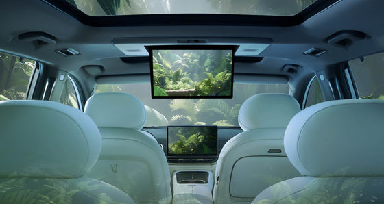 2024 En Yeni Elektrikli Araç Dongfeng Eπ 008 EV EREV 210km CLTC 5 kapılı 6 koltuklu SUV 200KW Motor Gücü