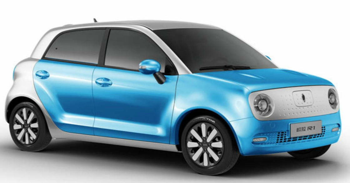 Yüksek Hızlı Mini EV Arabaları Yeni Enerji Changcheng Ora R1 Soldan Direksiyonlu Araçlar