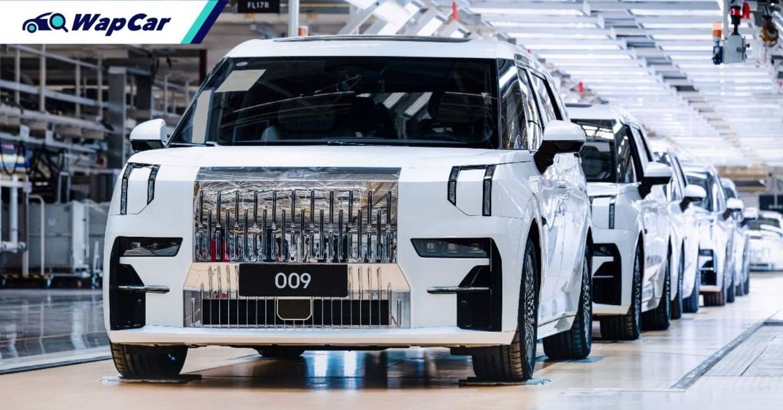 702km - 822km Uzun Menzilli Elektrikli Araçlar Zeekr 009 Elektrikli MPV Araçlar