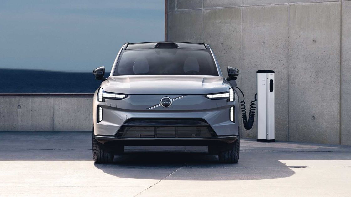 Volvo EX90 7 Koltuklu Büyük SUV Saf Elektrikli Arabalar Yeni Enerji Araçları Otomobil Motifleri