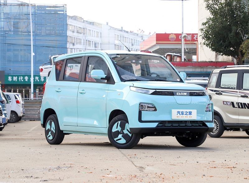 Baic Yuanbao 4 kişilik Mini EV Elektrikli Araba Yeni Enerji Aracı 120km CLTC menzili