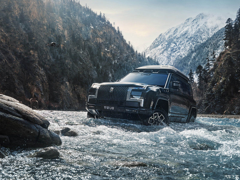 Ön Satış 2024 Pekin Otomobil Fuarı BYD Yangwang U8 2024 Lüks Off Road Araç 1197hp 4Motor 4wd Elektrikli Araba Byd U8 Hibrit